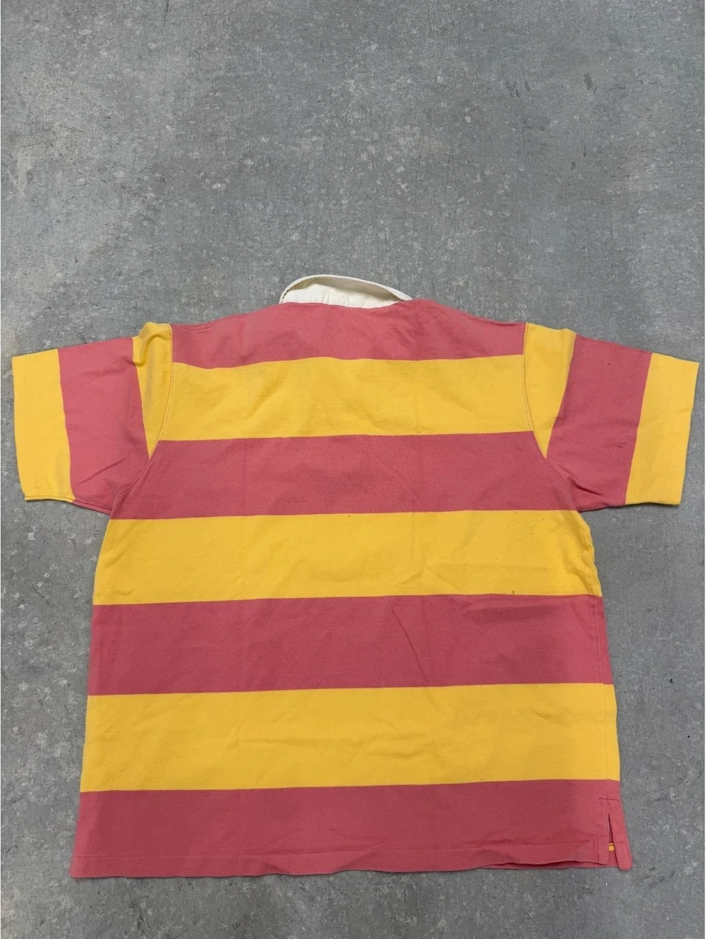 Polo Ralph Lauren Block-Striped Rugby Polo Shirt